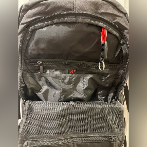 Izod Dark Gray Men's Backpack - Picture 15 of 15